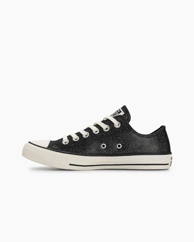 Tênis Chuck Taylor All Star Shine Cano Baixo Preto Preto 6
