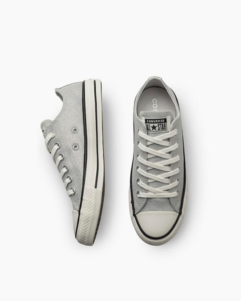 Tênis Chuck Taylor All Star Shine Cano Baixo Prata Prata 4