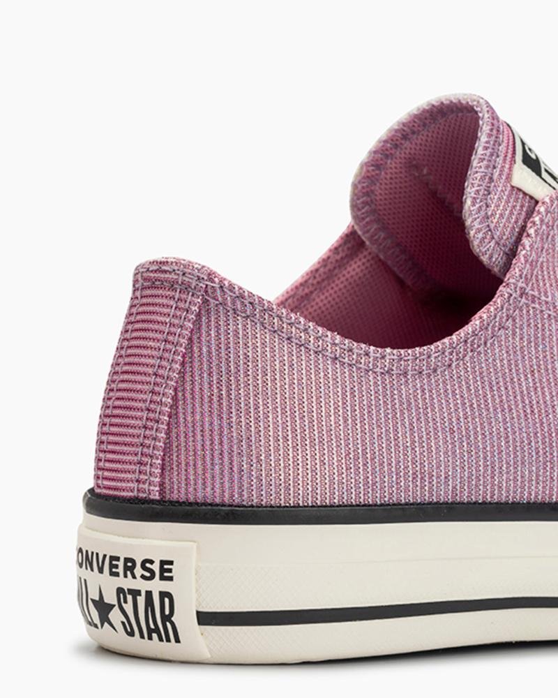 Tênis Chuck Taylor All Star Shine Baixo Rosa Rosa 2