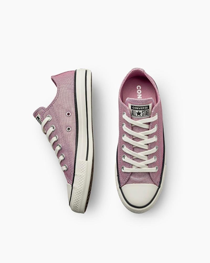 Tênis Chuck Taylor All Star Shine Baixo Rosa Rosa 4