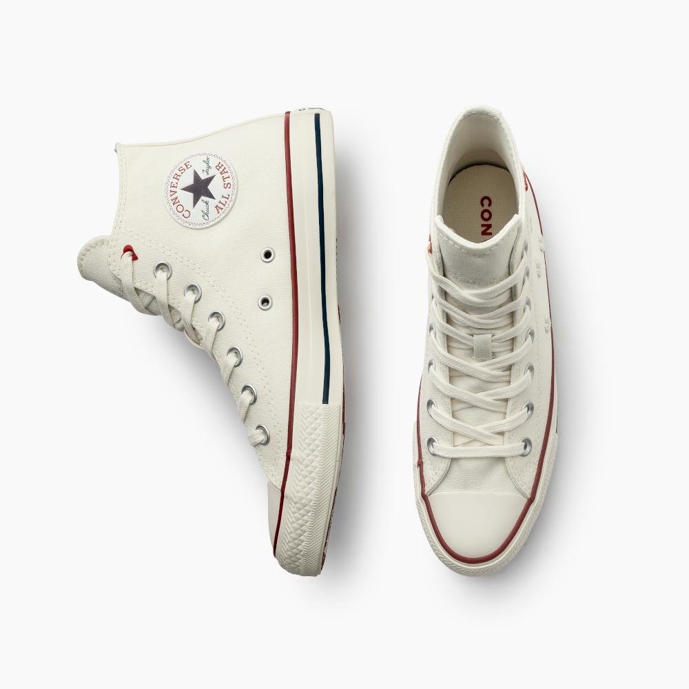 Tênis Chuck Taylor All Star In Love Cano Alto Branco Branco 4