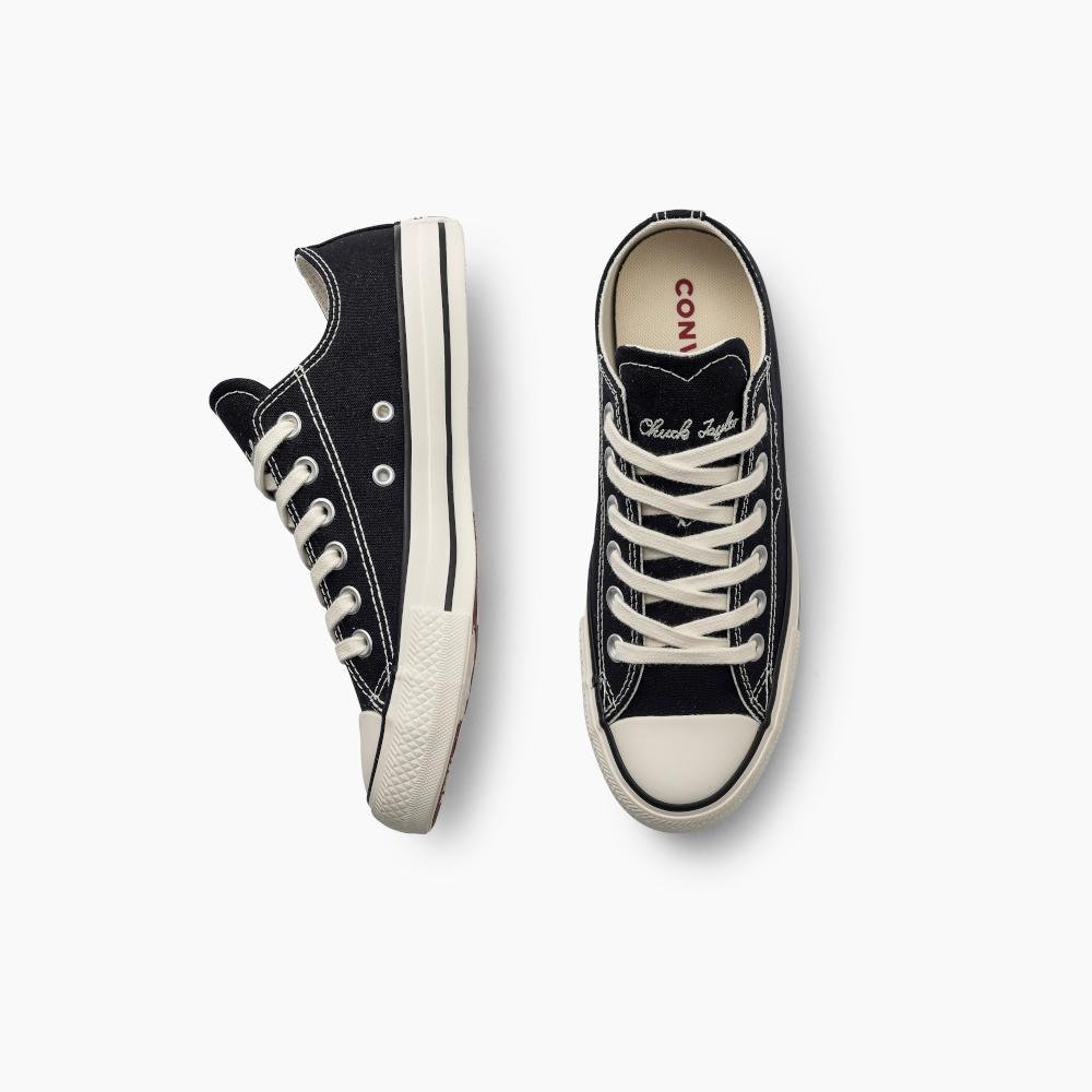 Tênis Chuck Taylor All Star In Love Cano Baixo Preto Preto 4