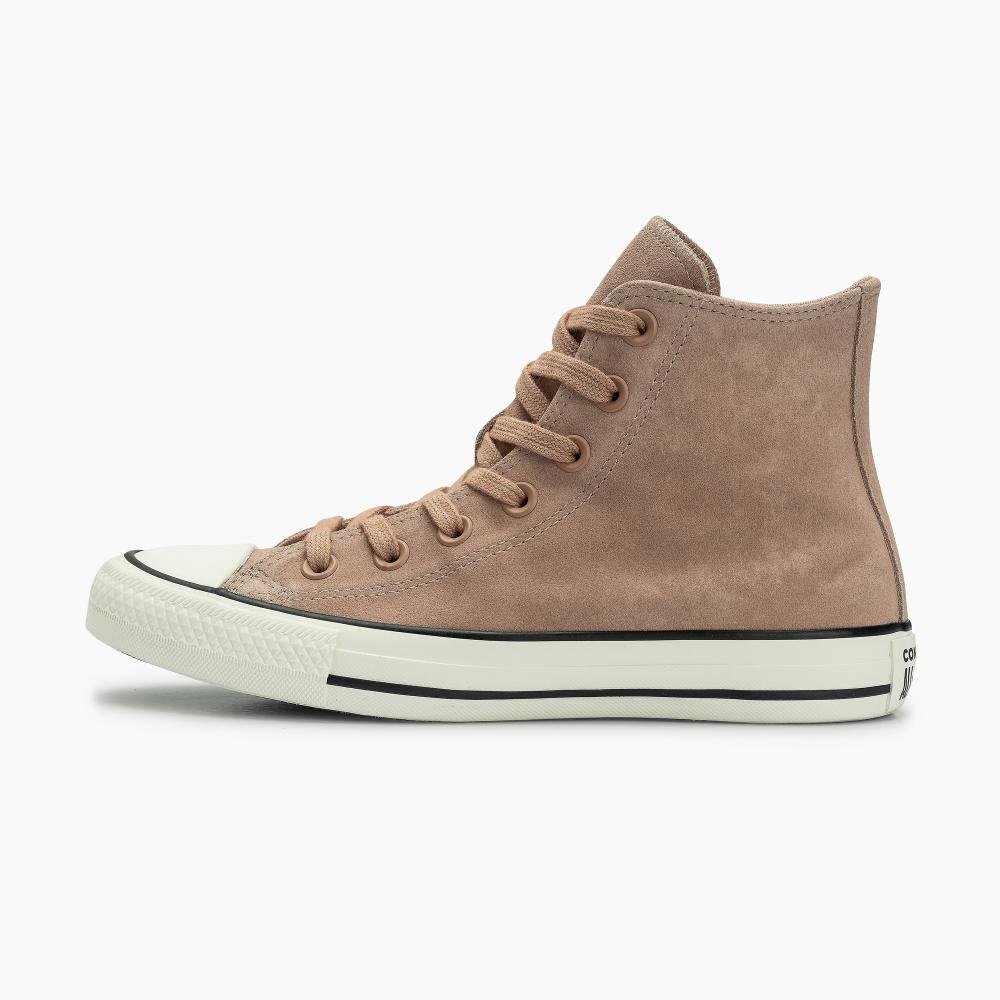Tênis Chuck Taylor All Star Crafted Colors Suede Alto Bege Bege 5
