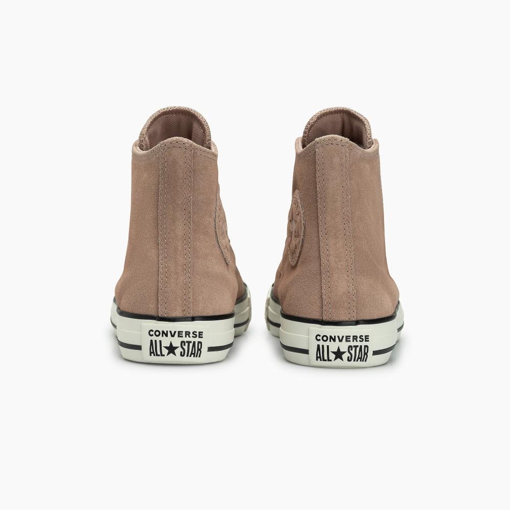 Tênis Chuck Taylor All Star Crafted Colors Suede Alto Bege Bege 7