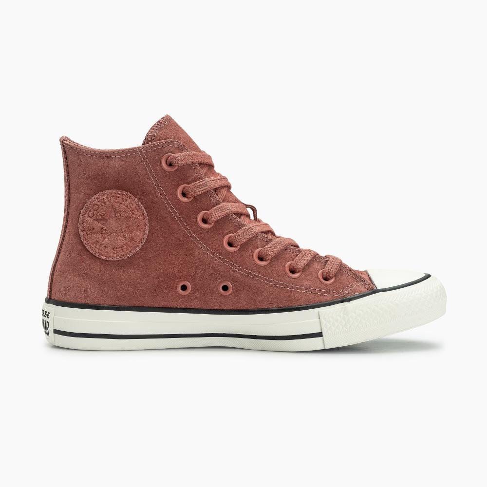 Tênis Chuck Taylor All Star Crafted Colors Suede Alto Marrom
