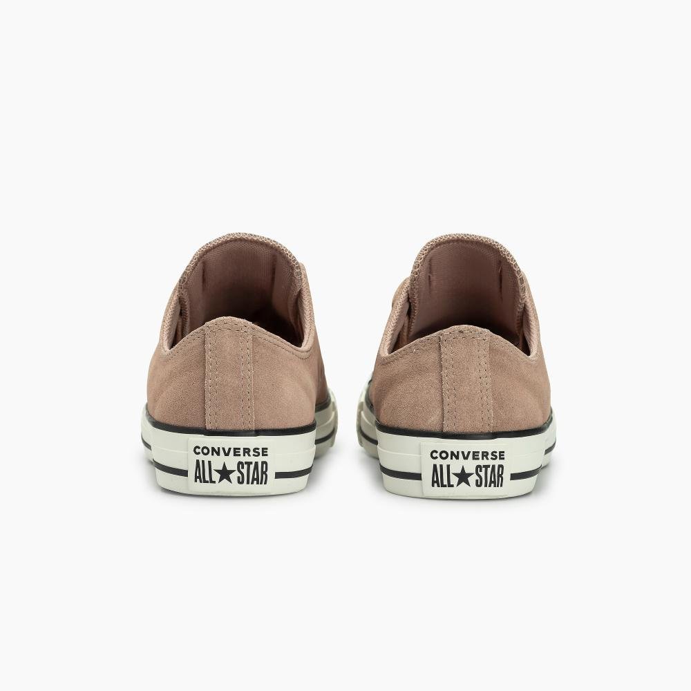 Tênis Chuck Taylor All Star Crafted Colors Suede Baixo Bege Bege 7
