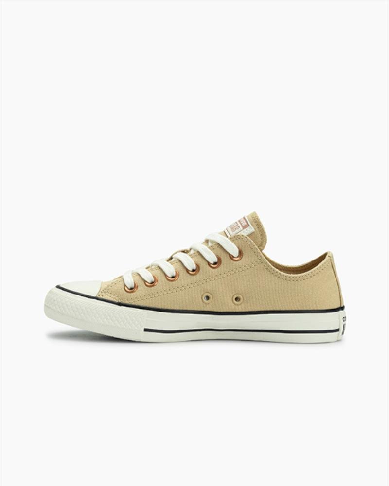 Tênis Chuck Taylor All Star Mini Studs Cano Baixo Bege Bege 6