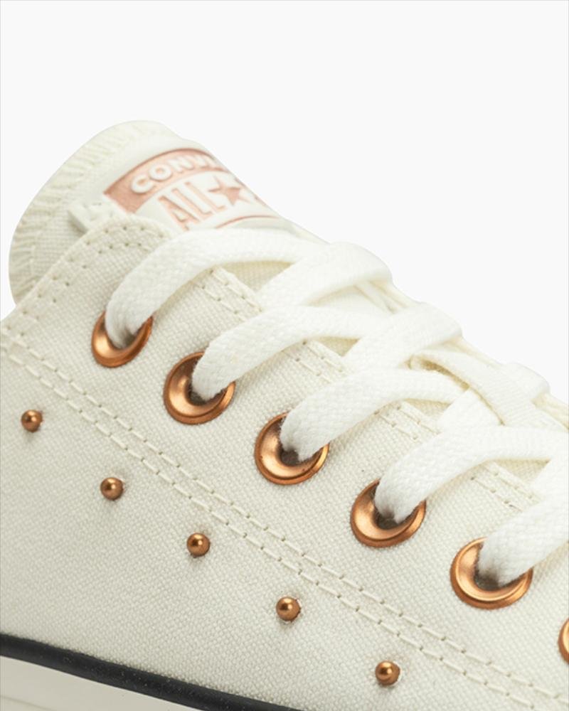 Tênis Chuck Taylor All Star Mini Studs Cano Baixo Branco Branco 2