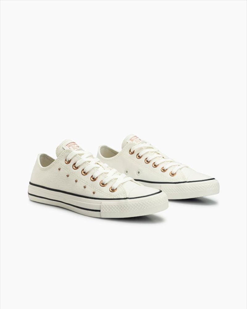 Tênis Chuck Taylor All Star Mini Studs Cano Baixo Branco Branco 4