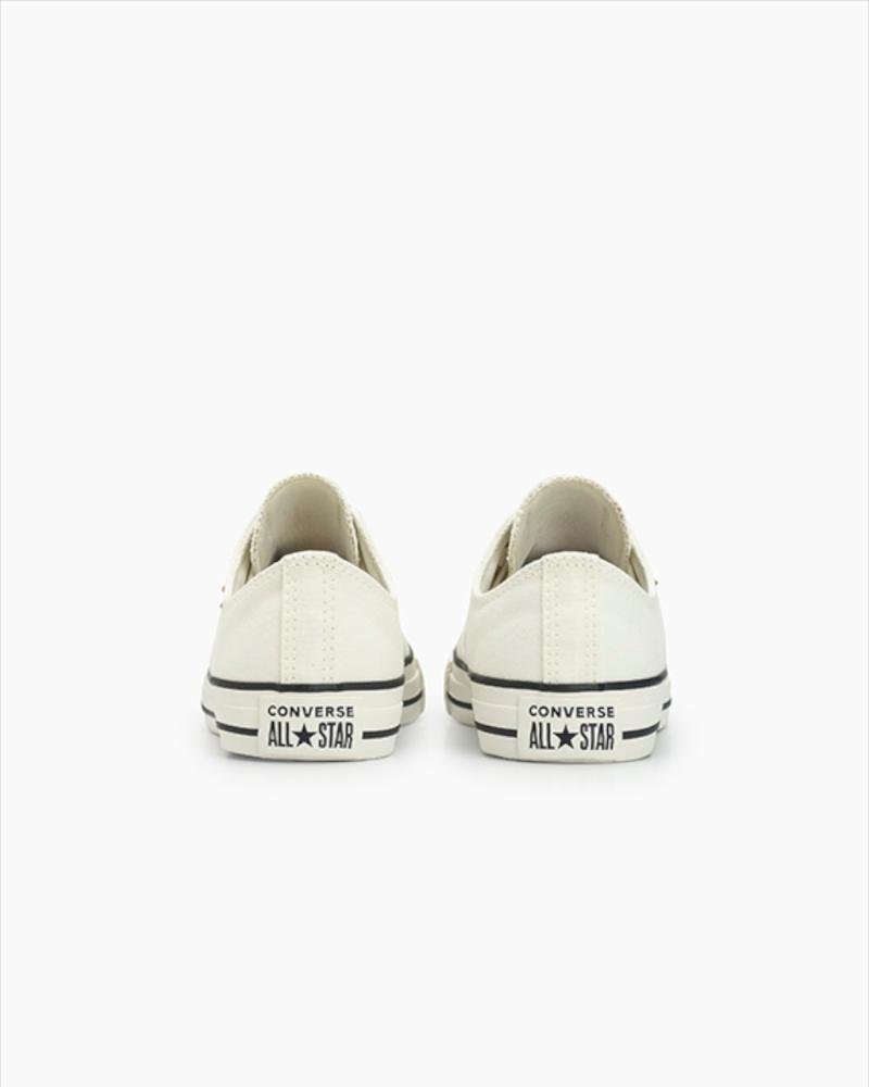 Tênis Chuck Taylor All Star Mini Studs Cano Baixo Branco Branco 8