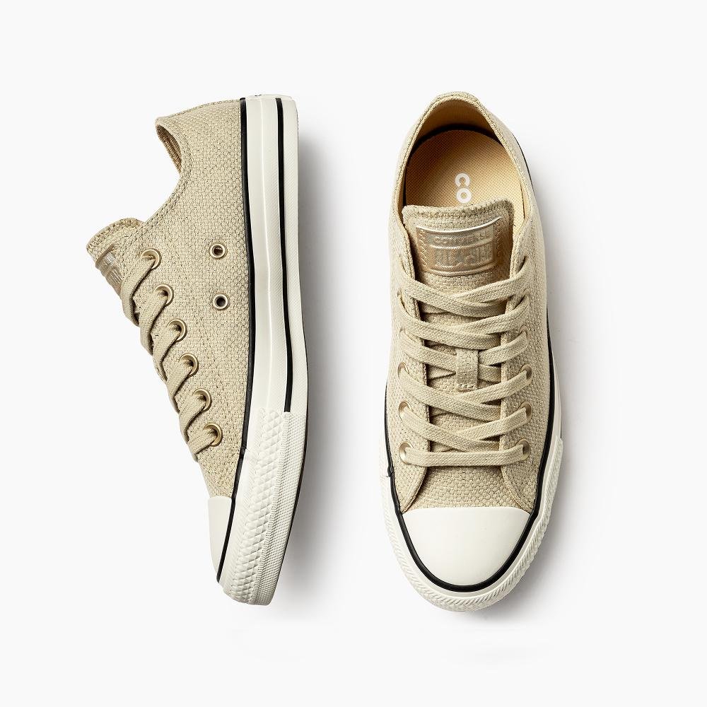 Tênis Chuck Taylor All Star Heathered Sheen Baixo Bege Bege 5