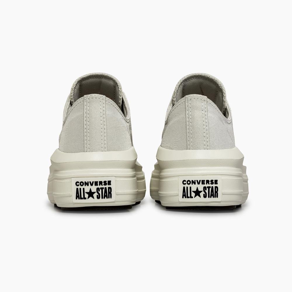 Tênis Chuck Taylor All Star Move Cetim Cano Baixo Cinza Cinza 7