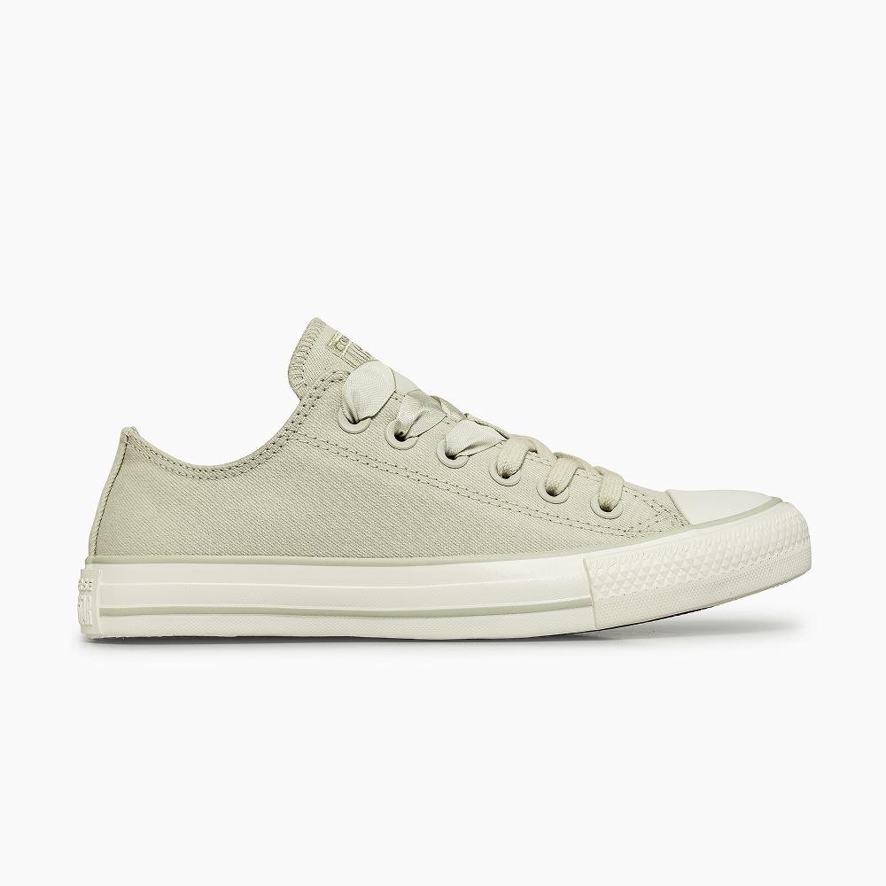 Tênis Chuck Taylor All Star Peached Canvas Cano Baixo Verde