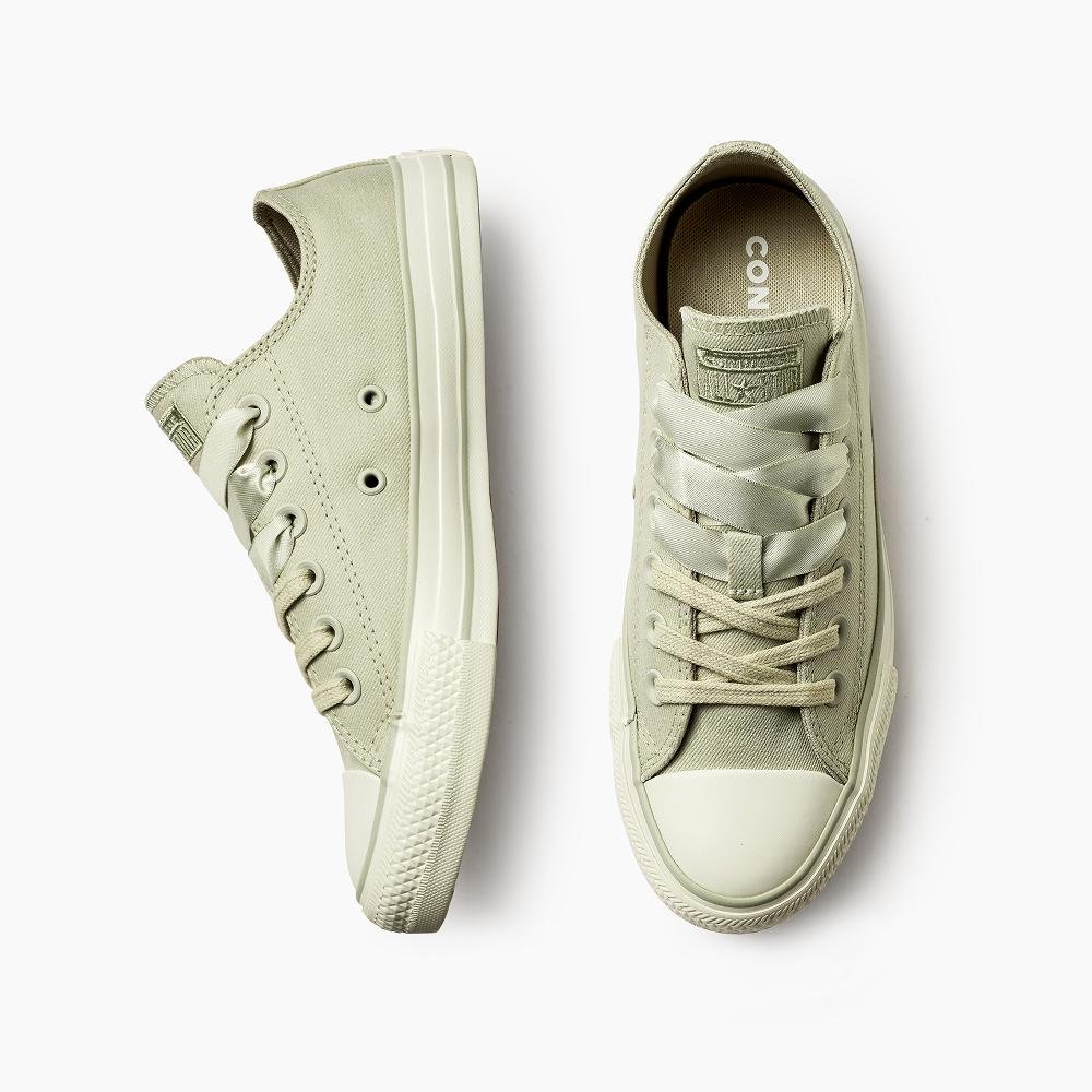 Tênis Chuck Taylor All Star Peached Canvas Cano Baixo Verde Verde Salvia 5