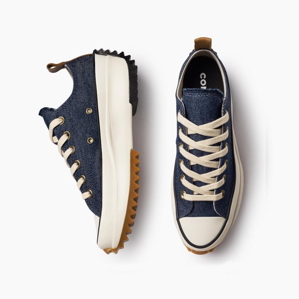 Tênis Converse Run Star Hike Denim Cano Baixo Azul Jeans Azul Jeans 2