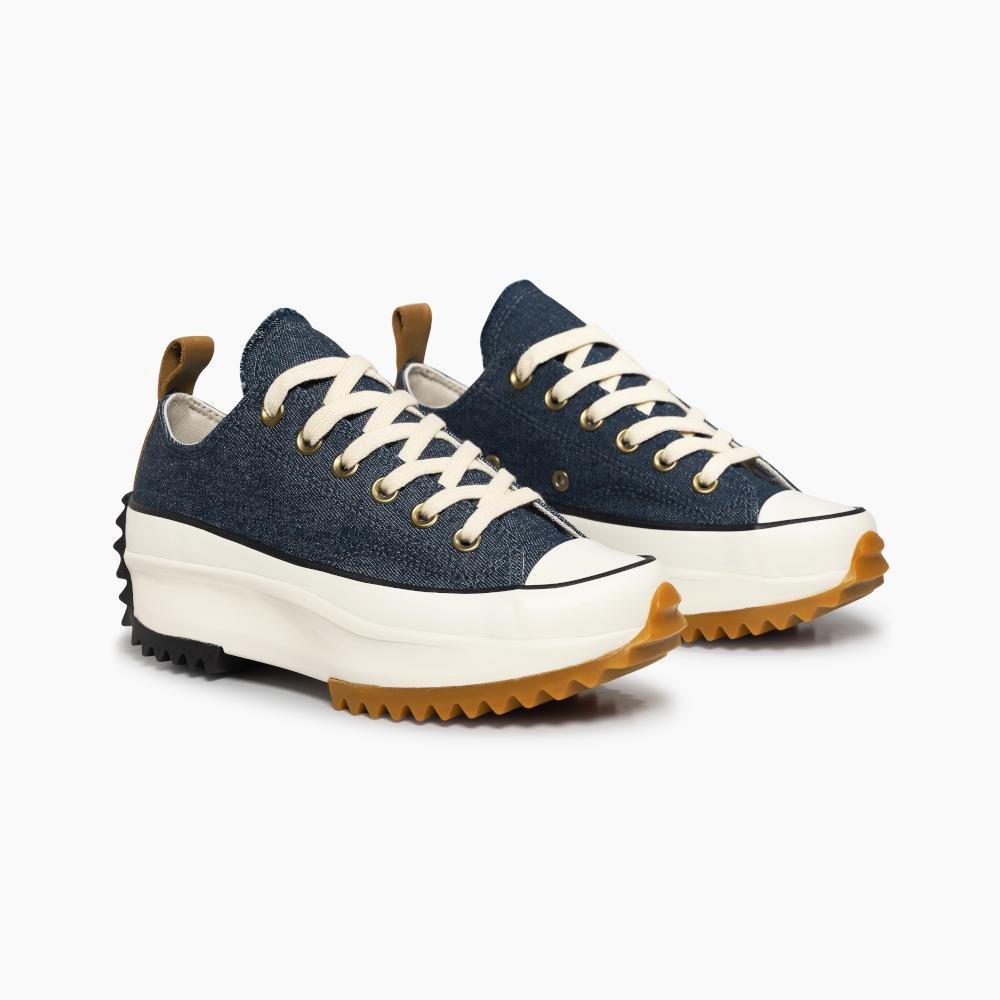 Tênis Converse Run Star Hike Denim Cano Baixo Azul Jeans Azul Jeans 4