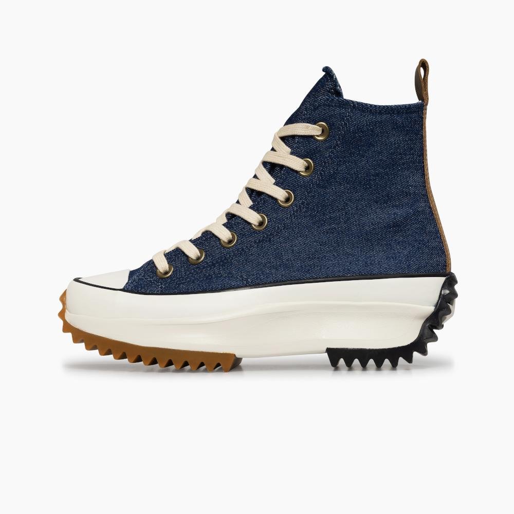 Tênis Converse Run Star Hike Denim Cano Alto Azul Jeans Azul Jeans 5
