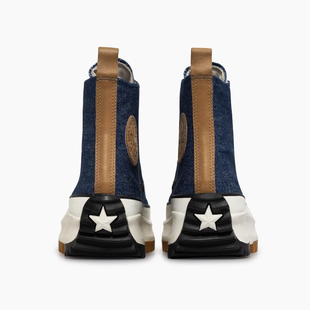 Tênis Converse Run Star Hike Denim Cano Alto Azul Jeans Azul Jeans 7