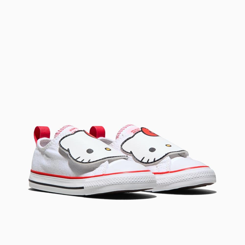 Tênis Criança All Star Converse x Hello Kitty Branco Branco 4