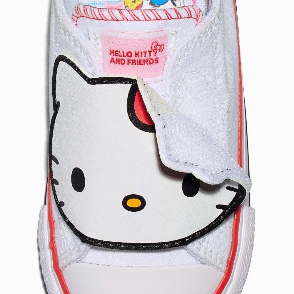 Tênis Criança All Star Converse x Hello Kitty Branco Branco 6