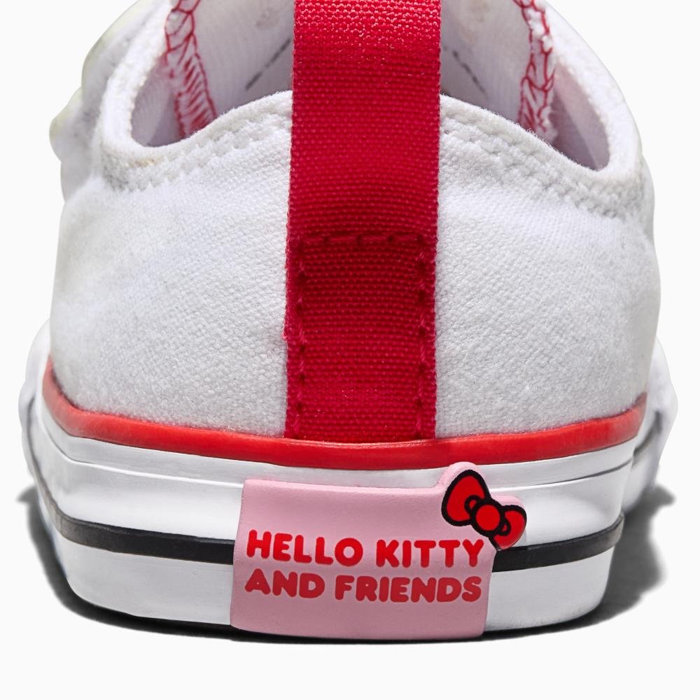 Tênis Criança All Star Converse x Hello Kitty Branco Branco 7