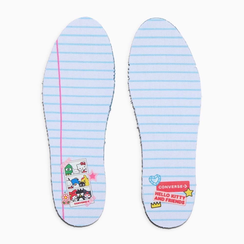 Tênis Juvenil Converse x Hello Kitty Cano Alto Branco Branco 10