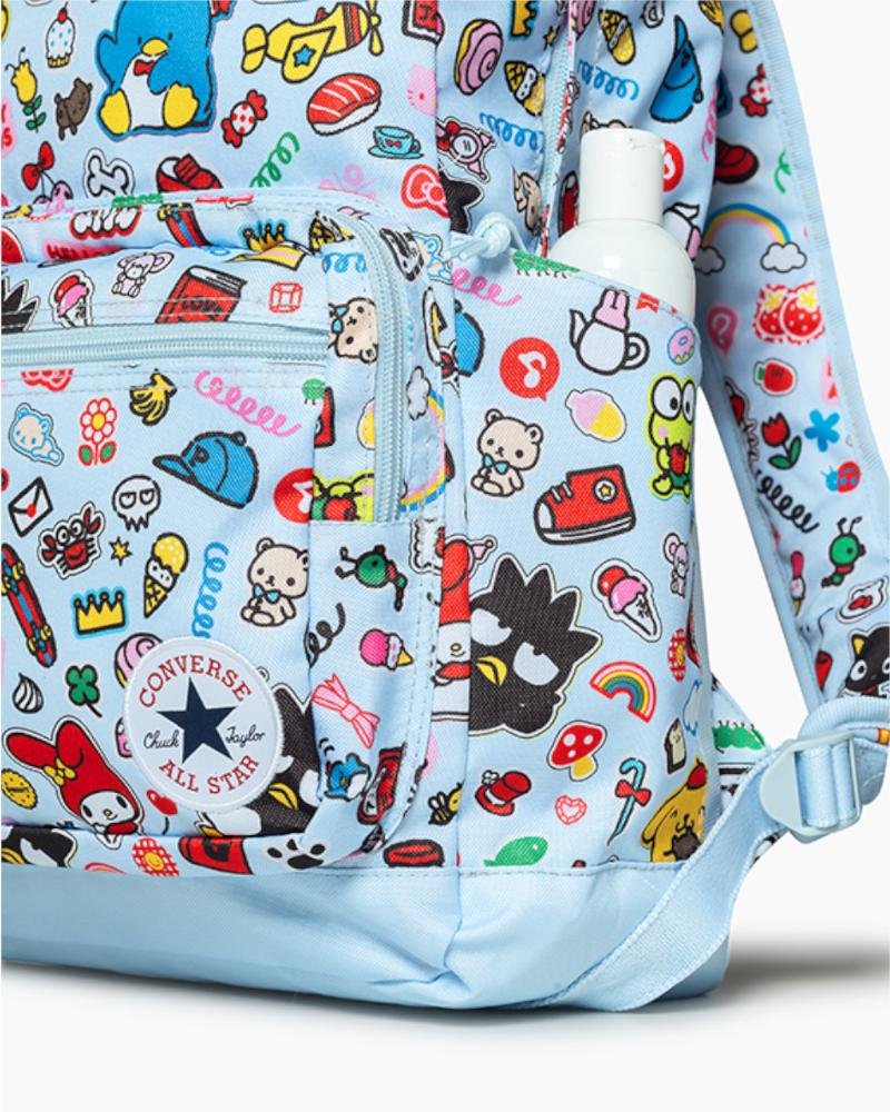 Mochila Converse X Hello Kitty Go 2 Azul Azul 5