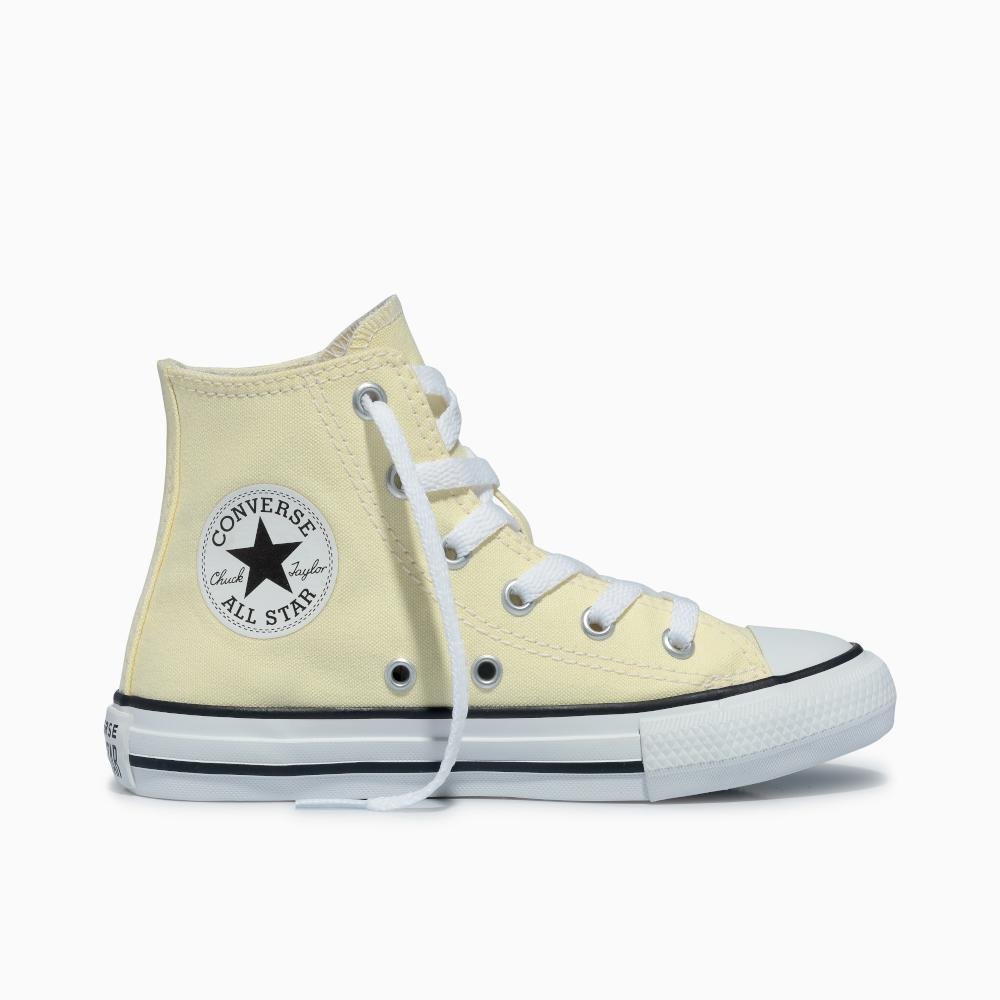 Tênis Juvenil Chuck Taylor All Star Color Cano Baixo Amarelo Amarelo 1