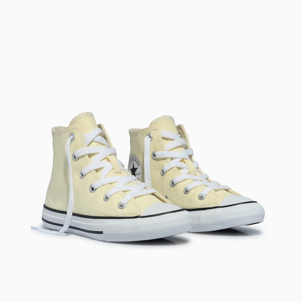 Tênis Juvenil Chuck Taylor All Star Color Cano Baixo Amarelo Amarelo 4