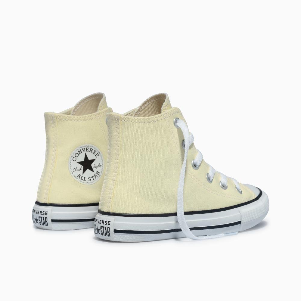 Tênis Juvenil Chuck Taylor All Star Color Cano Baixo Amarelo Amarelo 7