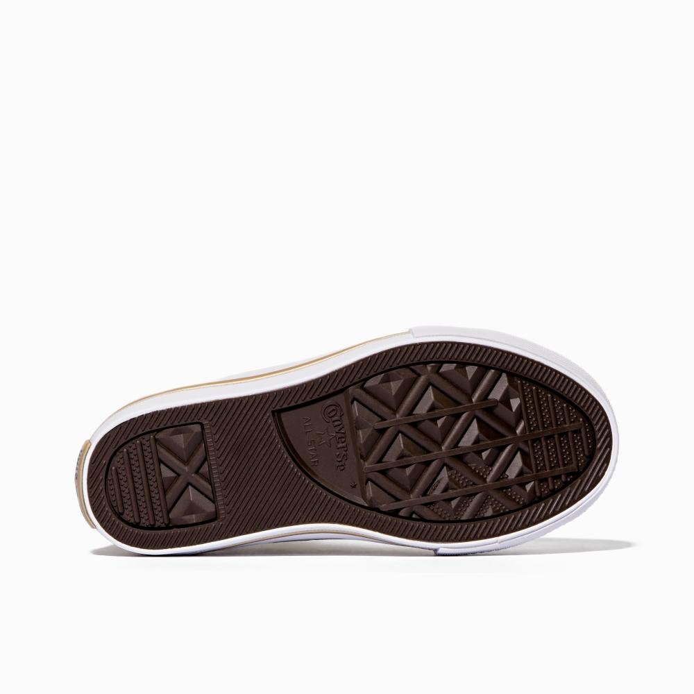 Tênis Chuck Taylor All Star Shine Cano Alto Dourado Dourado 6