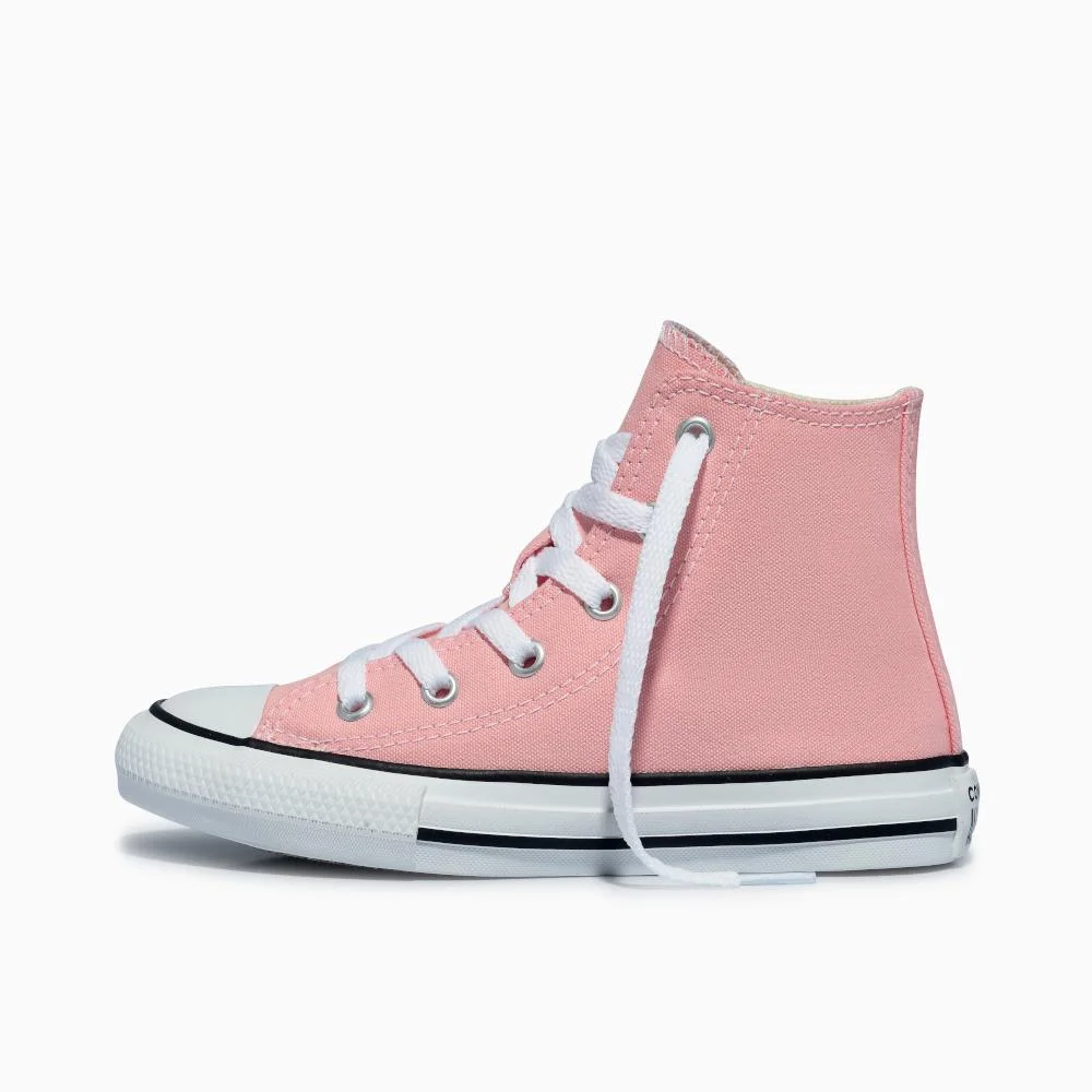 Tênis Juvenil Chuck Taylor All Star Colors Cano Alto Rosa Rosa 5