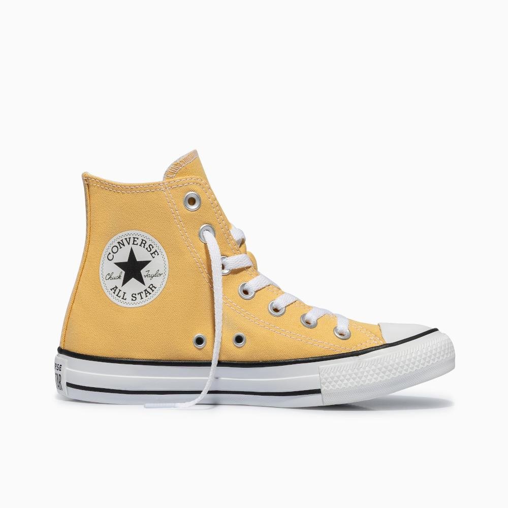 Tênis Chuck Taylor All Star Colors Cano Alto Amarelo