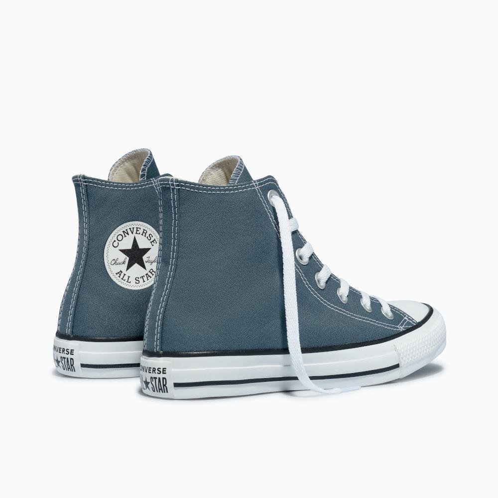 Tênis Chuck Taylor All Star Colors Cano Alto Azul Azul 7