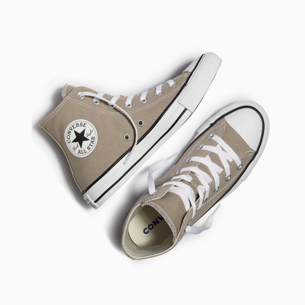 Tênis Chuck Taylor All Star Colors Cano Alto Bege Bege 2