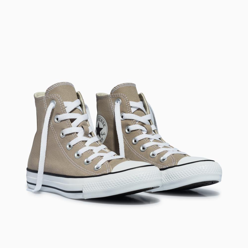 Tênis Chuck Taylor All Star Colors Cano Alto Bege Bege 4