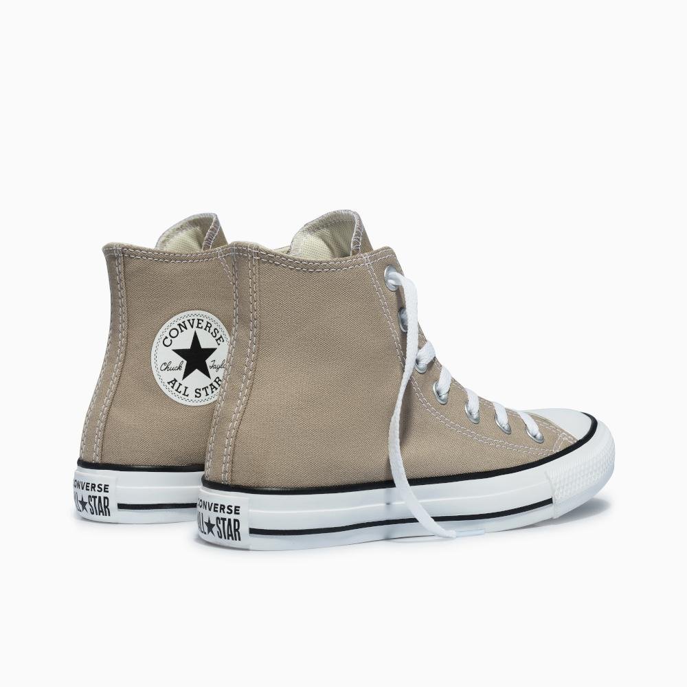 Tênis Chuck Taylor All Star Colors Cano Alto Bege Bege 7