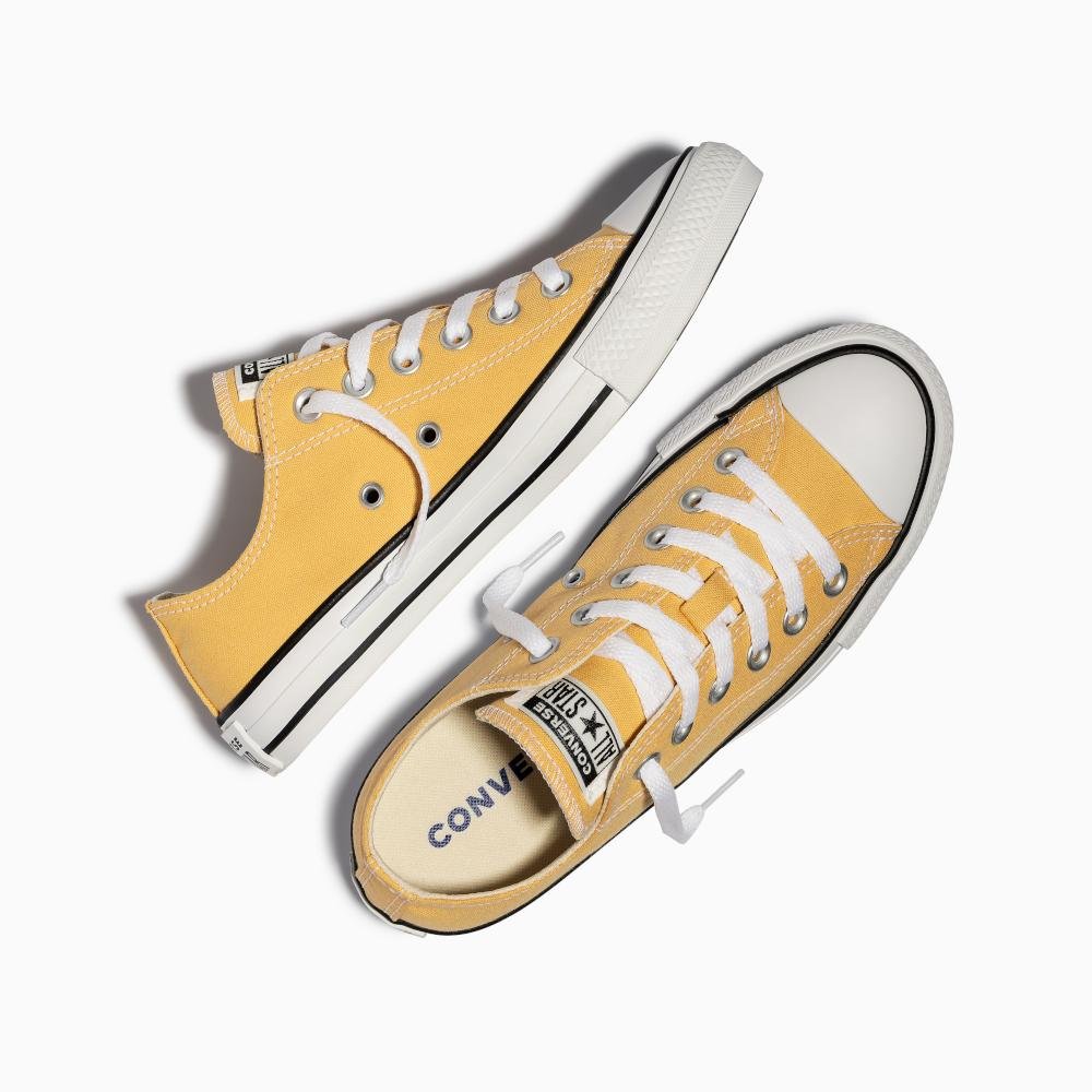 Tênis Chuck Taylor All Star Colors Cano Baixo Amarelo Amarelo 2