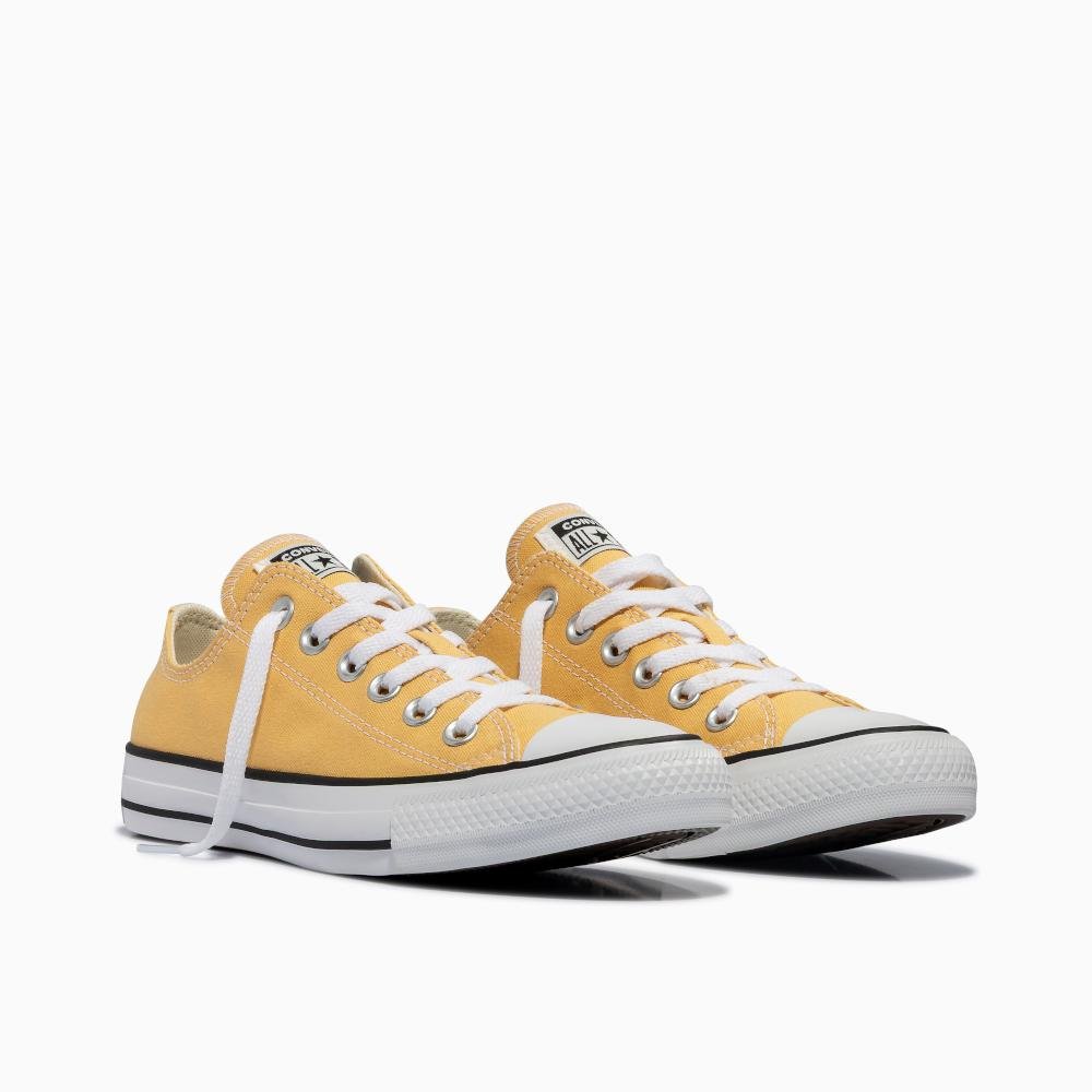 Tênis Chuck Taylor All Star Colors Cano Baixo Amarelo Amarelo 4