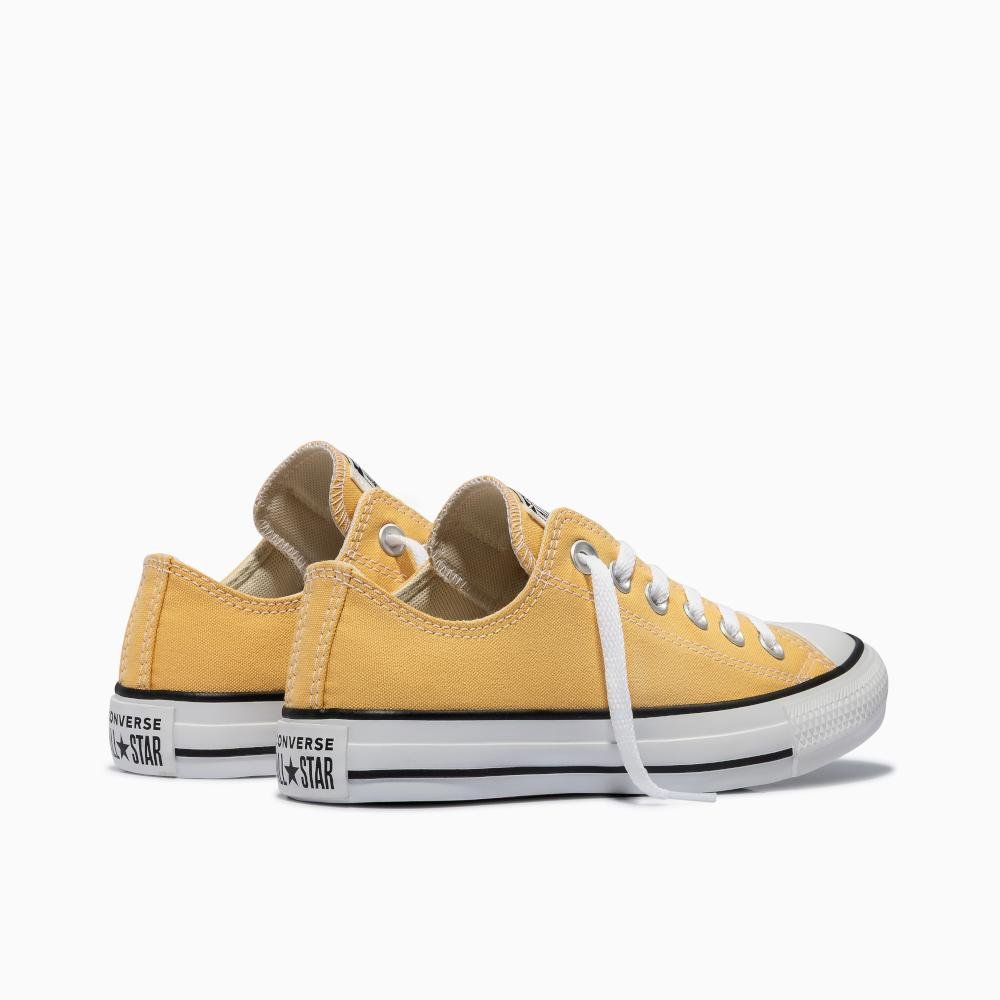 Tênis Chuck Taylor All Star Colors Cano Baixo Amarelo Amarelo 7