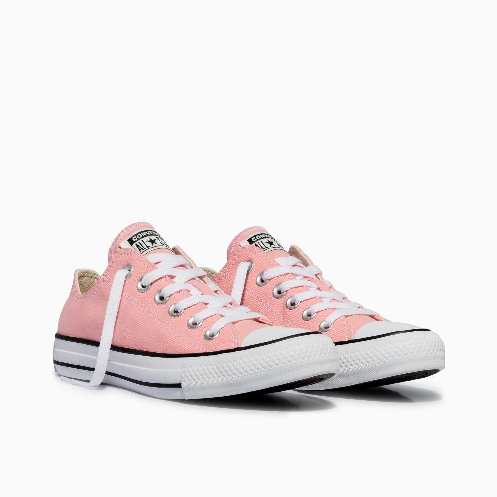 Tênis Chuck Taylor All Star Colors Cano Baixo Rosa Rosa 4