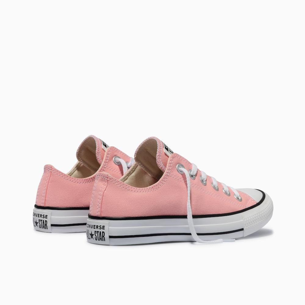 Tênis Chuck Taylor All Star Colors Cano Baixo Rosa Rosa 7
