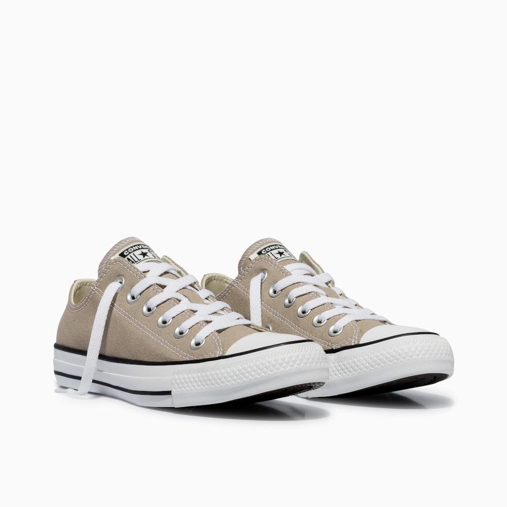 Tênis Chuck Taylor All Star Colors Cano Baixo Bege Bege 4