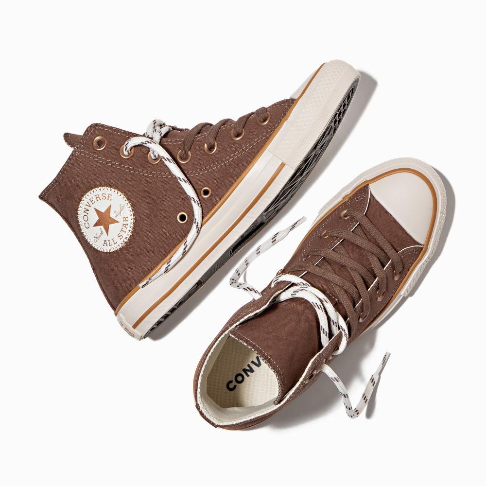 Tênis Chuck Taylor All Star Terra Bronze Cano Alto Marrom Marrom 2