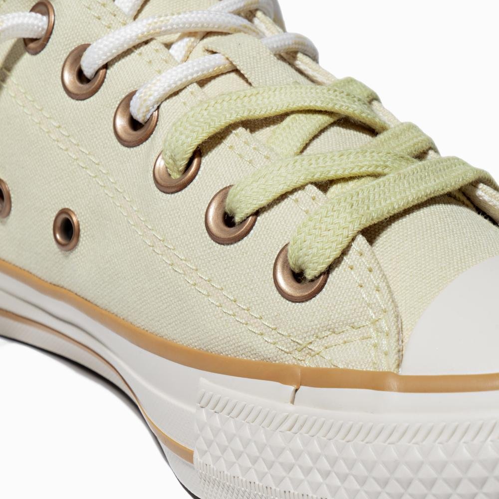 Tênis Chuck Taylor All Star Terra Bronze Cano Baixo Bege Bege 4