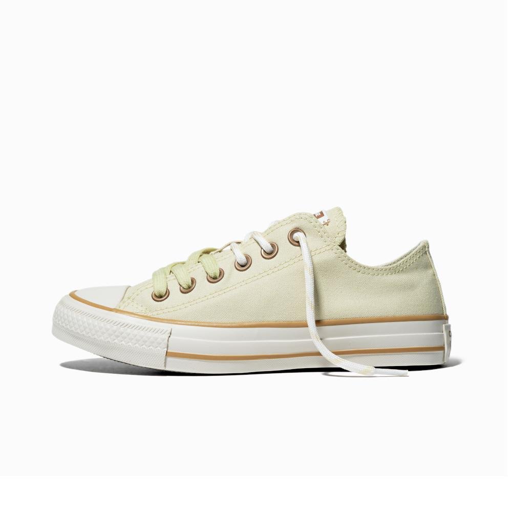 Tênis Chuck Taylor All Star Terra Bronze Cano Baixo Bege Bege 8