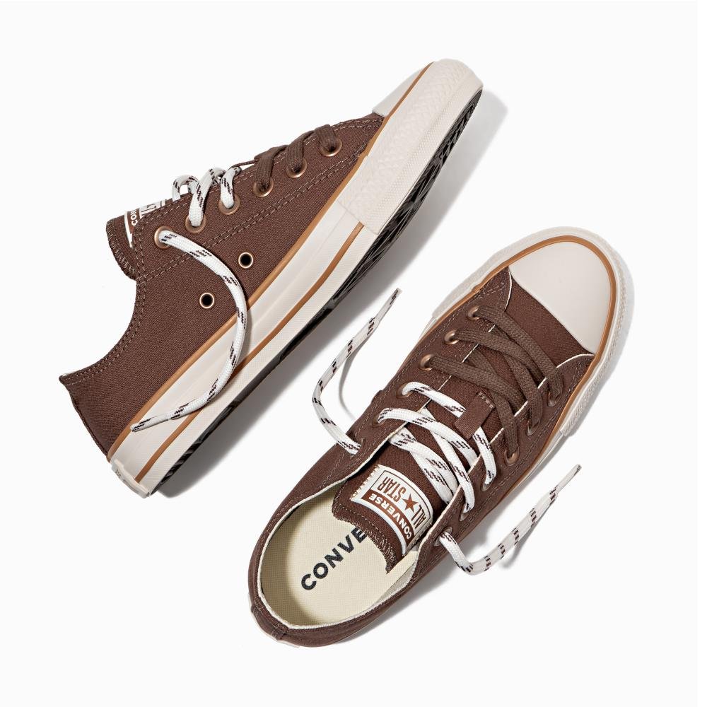 Tênis Chuck Taylor All Star Terra Bronze Cano Baixo Marrom Marrom 2