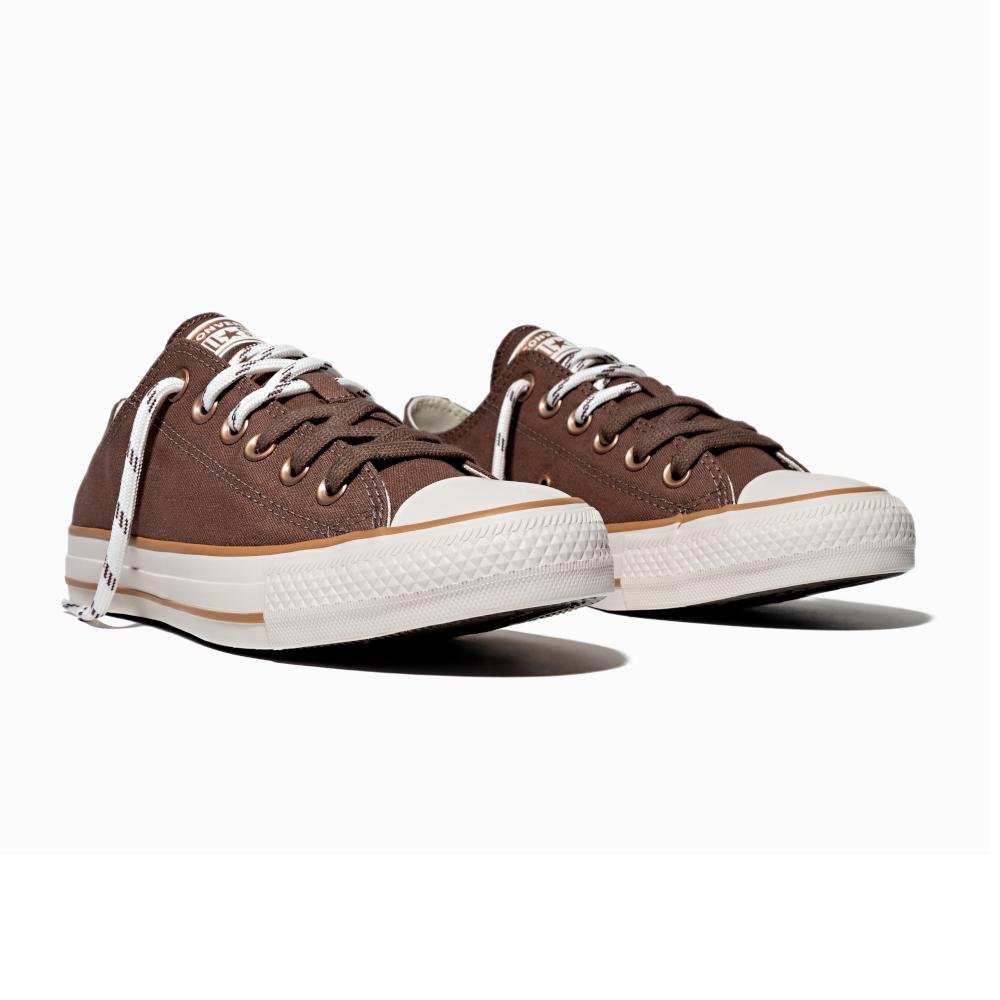 Tênis Chuck Taylor All Star Terra Bronze Cano Baixo Marrom Marrom 5