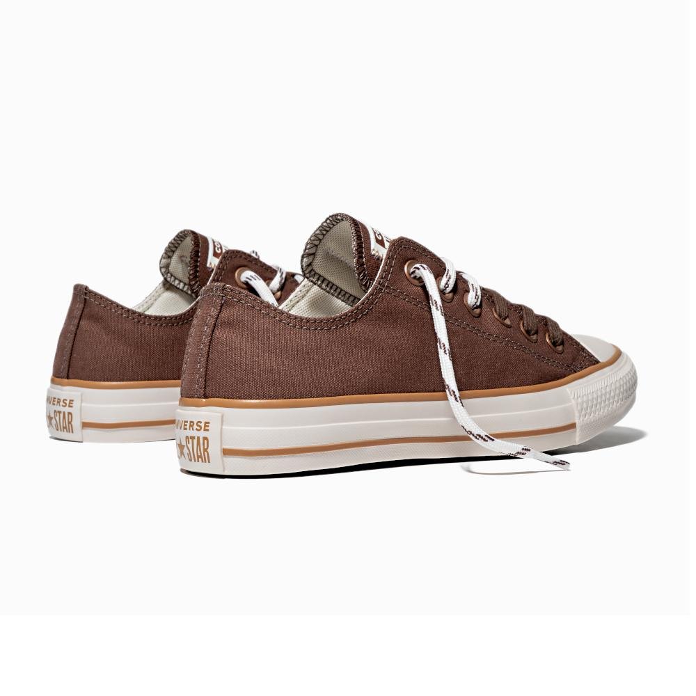 Tênis Chuck Taylor All Star Terra Bronze Cano Baixo Marrom Marrom 6