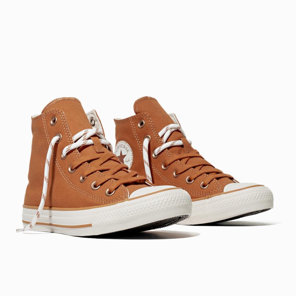 Tênis Chuck Taylor All Star Terra Bronze Cano Alto Caramelo Caramelo 5